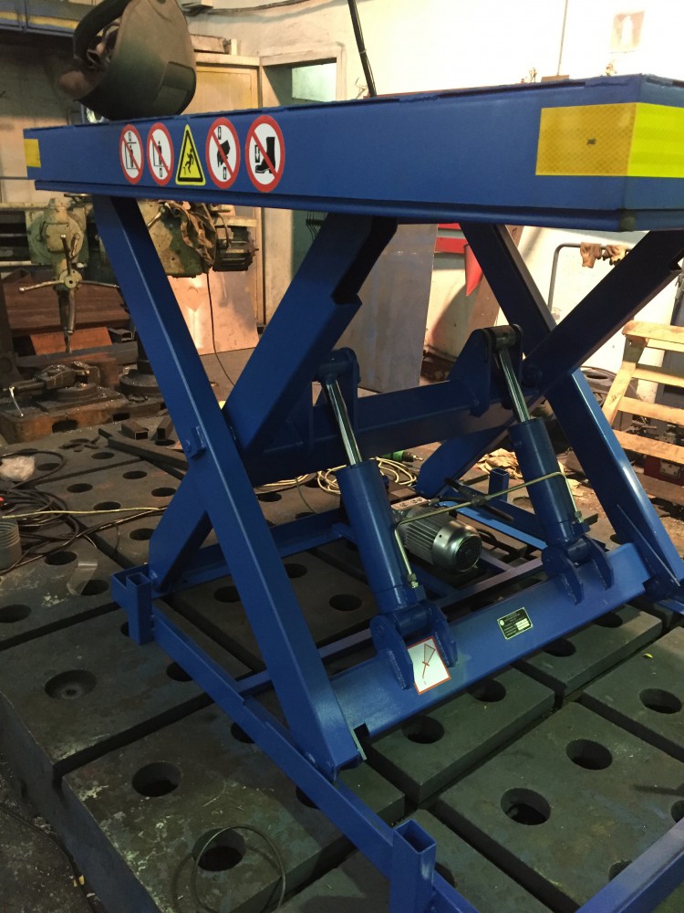 Подъемный стол Energopole SJ 1.0тн - 4.0м (8000х3000х700)