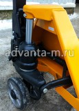 Тележка гидравлическая складская рохля DF30 - 3тн х 1150мм вилы